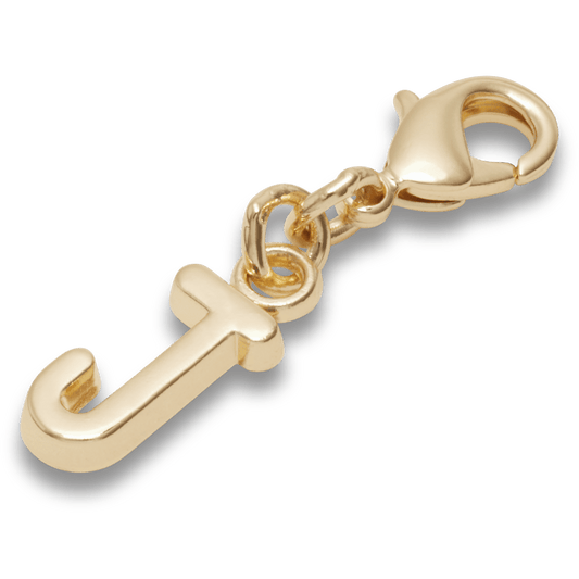 Gold Letter J Charm - US 1382