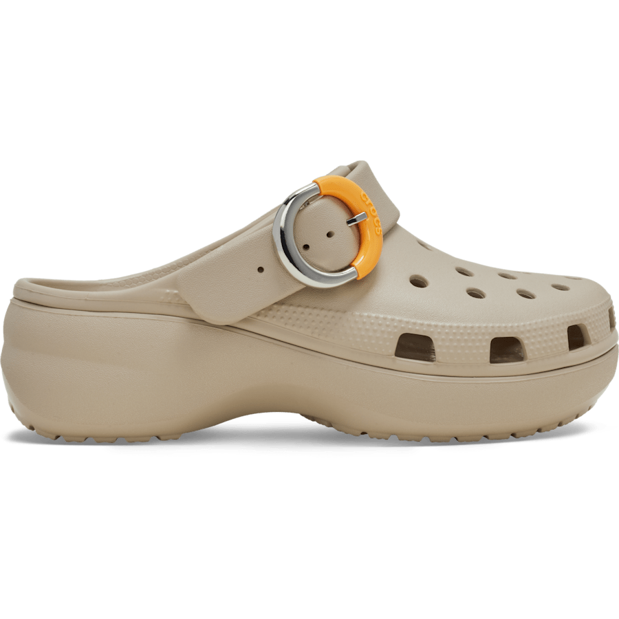 Classic Platform Dipped Buckle Clog - US 7469
