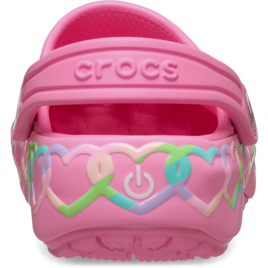 Toddler Classic Heart Lights Clog - US 2279