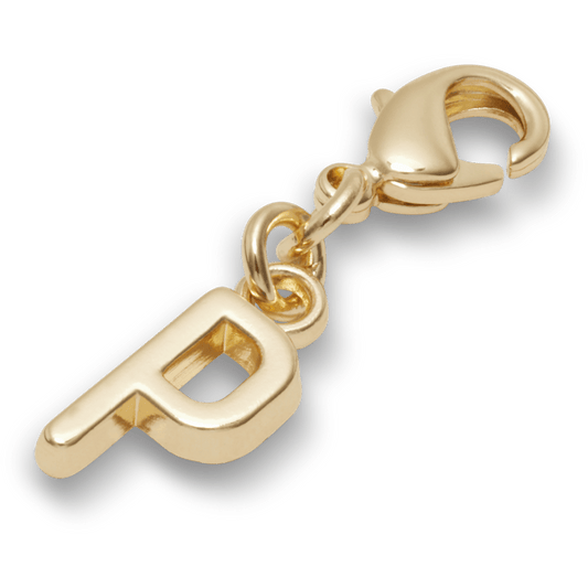 Gold Letter P Charm - US 5054