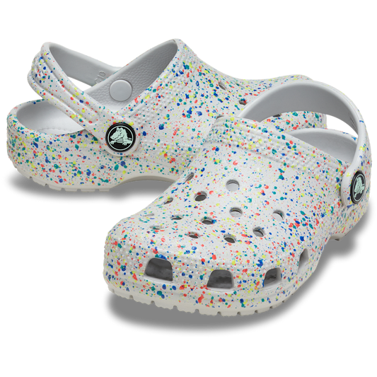 Kids' Classic Glow Paint Splatter Clog - US 2135