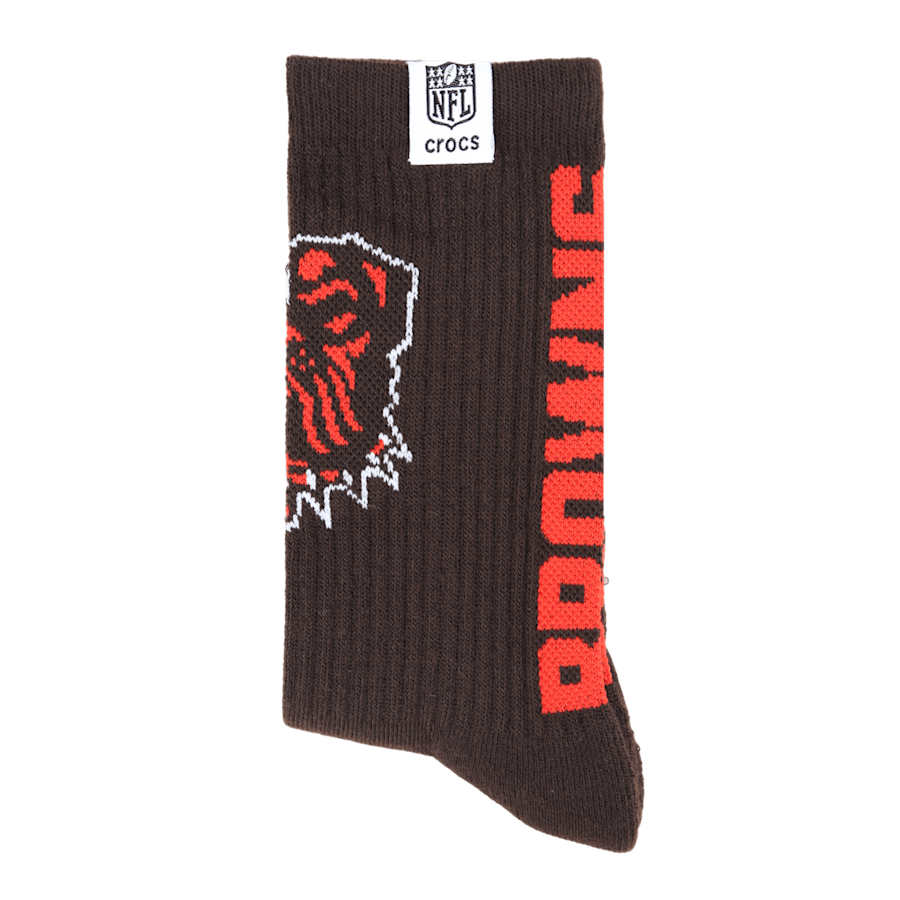 NFL Cleveland Browns Crocs Socks - US 4002