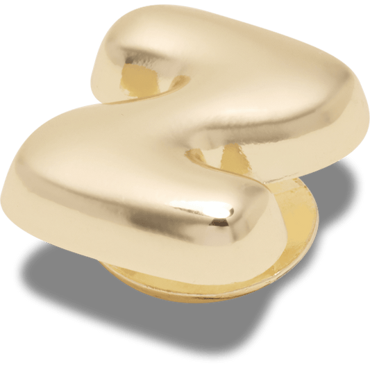 Gold Bubble Letter Z - US 7352
