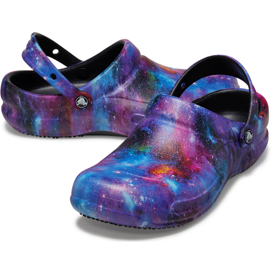 Bistro Graphic Slip Resistant Work Clog - US 5388