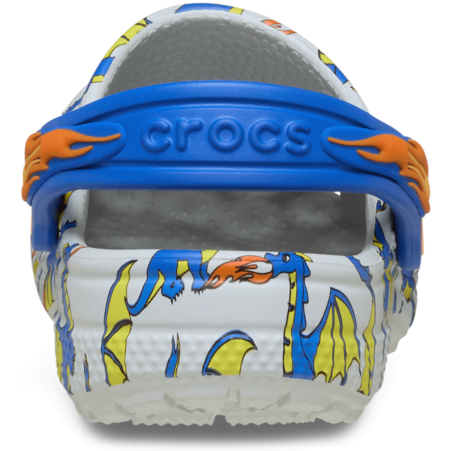 Toddler Classic Dragon Graphic Clog - US 7441