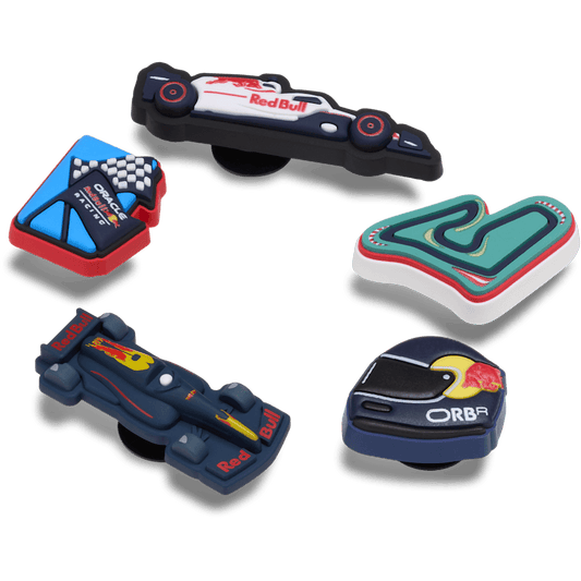 Oracle Red Bull Racing Crocs 5 Pack Jibbitz - US 7758