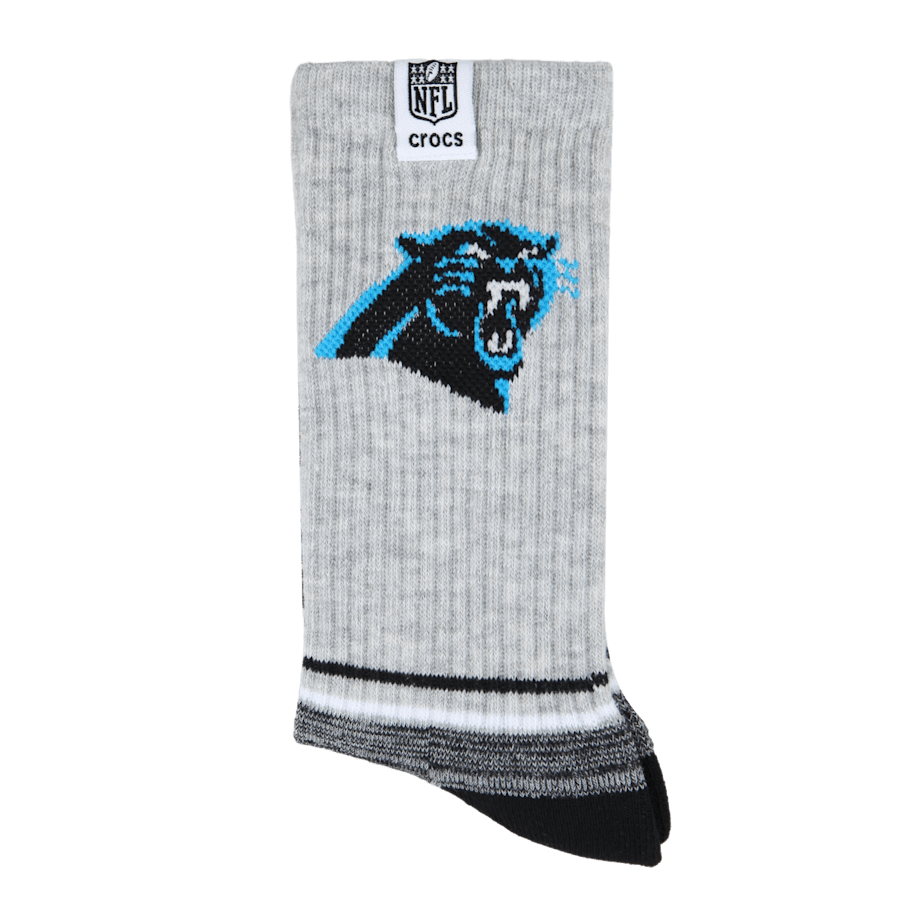 NFL Carolina Panthers Crocs Socks - US 1060