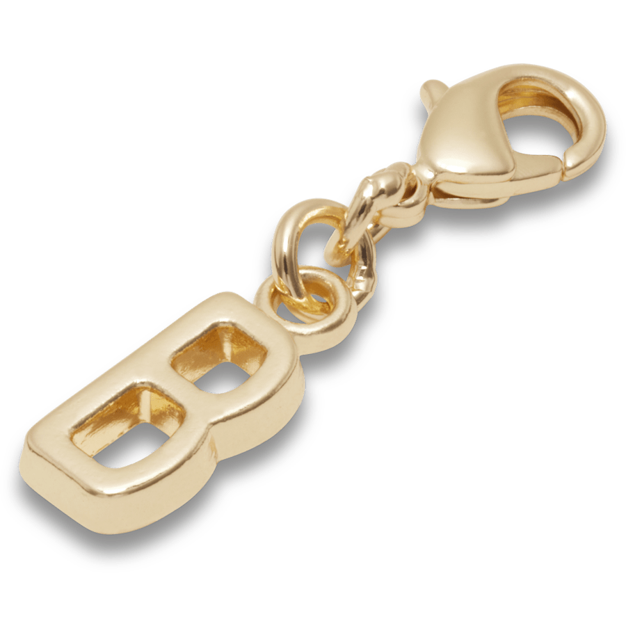 Gold Letter B Charm - US 8613