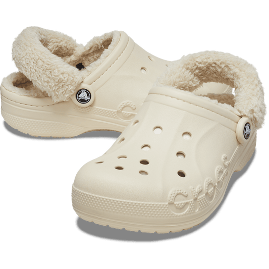 Baya Lined Fuzz-Strap Clog - US 8069