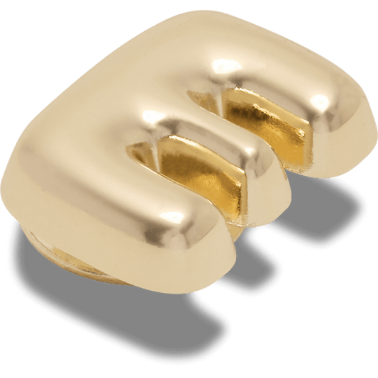 Gold Bubble Letter E - US 4685