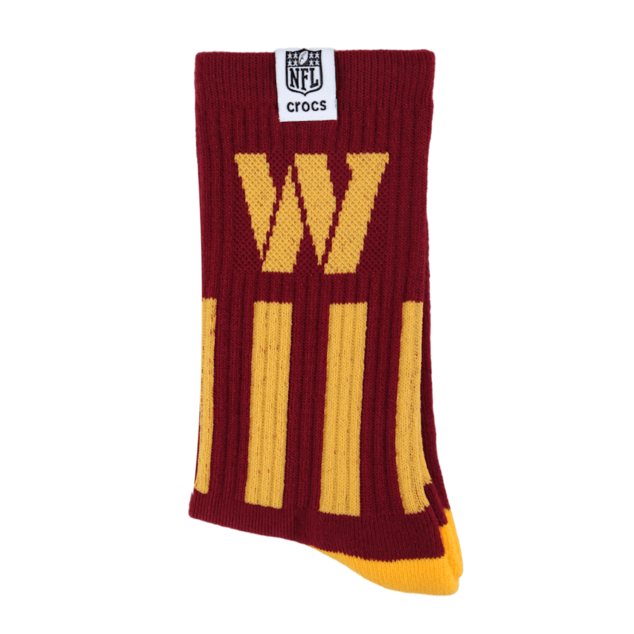 NFL Washington Commanders Crocs Socks - US 4995