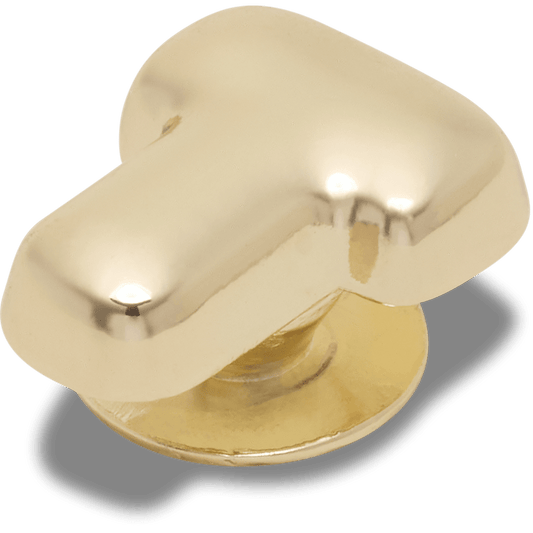 Gold Bubble Letter T - US 4103