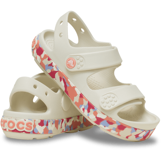 Kids’ Crocband™ Cruiser Glow Confetti Band Sandal. - US 3069