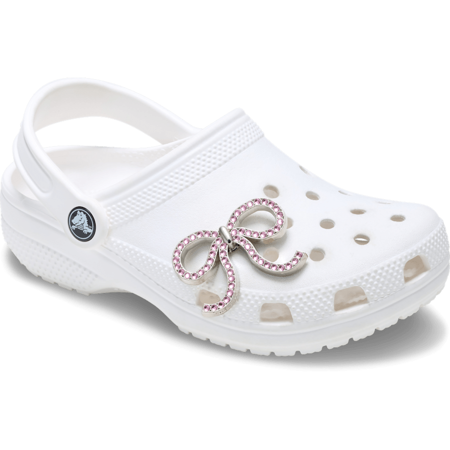 Pink Glittery Bow - US 8419