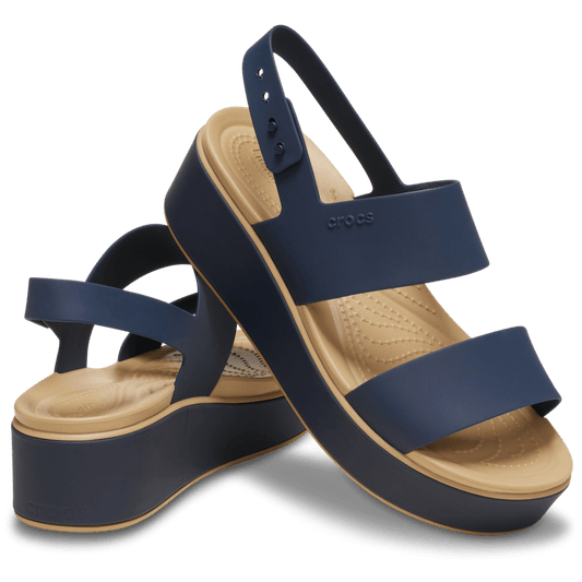 Brooklyn Low Wedge Matte Wrap Sandal - US 6971
