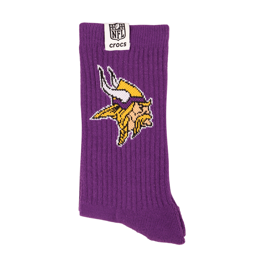 NFL Minnesota Vikings Crocs Socks - US 4461