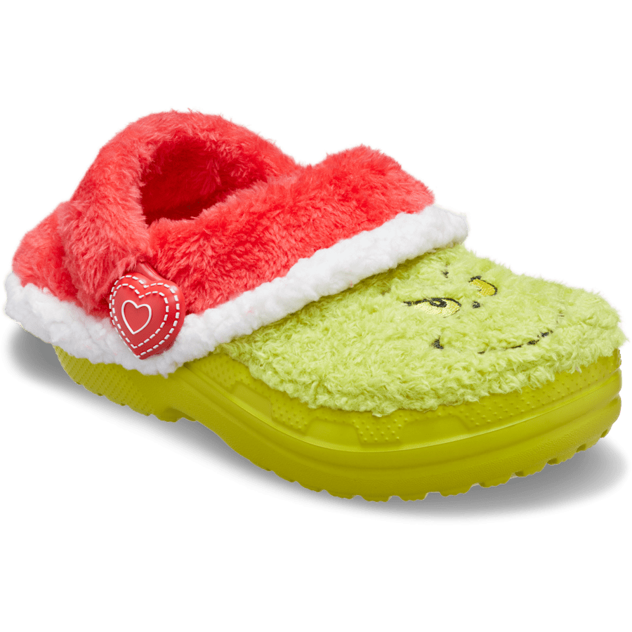 Kid's The Grinch Classic Lined Clog - US 7839