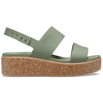 Brooklyn Low Wedge Cork Sandal - US 5394