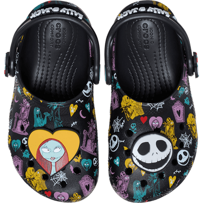 Toddlers’ Disney Tim Burton's The Nightmare Before Christmas Jack and Sally Classic Clog - US 3439