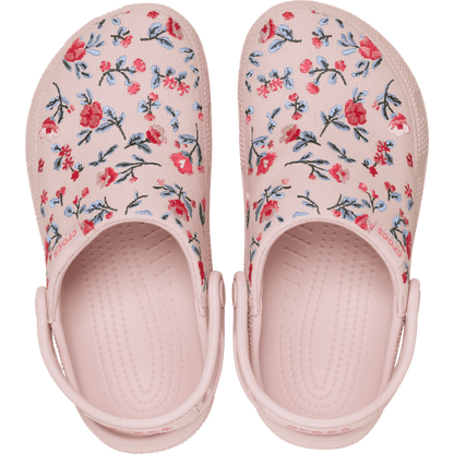Classic Crafted Floral Clog - US 6219