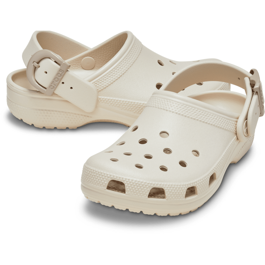 Classic Enamel Buckle Clog - US 3645