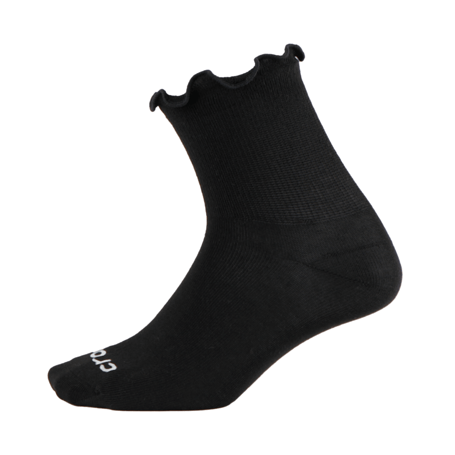 CrocsSocks Ruffle Ankle 3 PK - US 4453