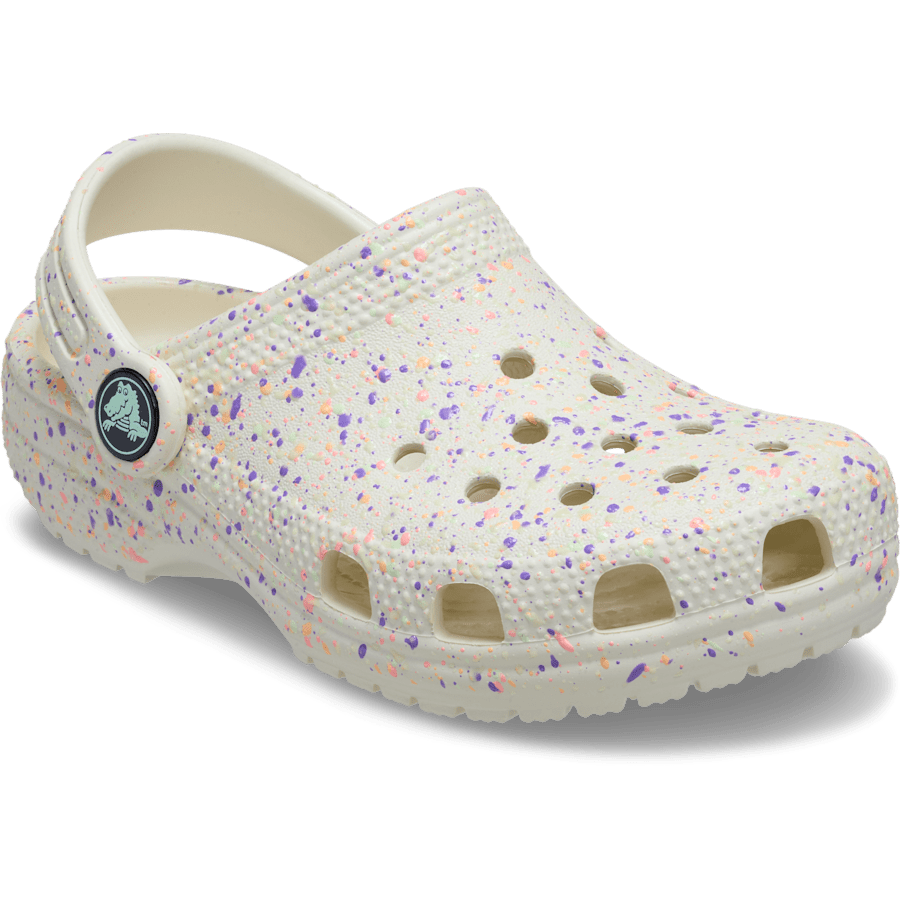 Toddler Classic Glow Paint Splatter Clog - US 2747