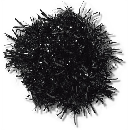 Black Tinsel Pom - US 4254