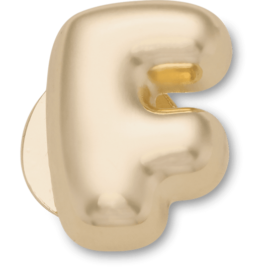 Gold Bubble Letter F - US 2880