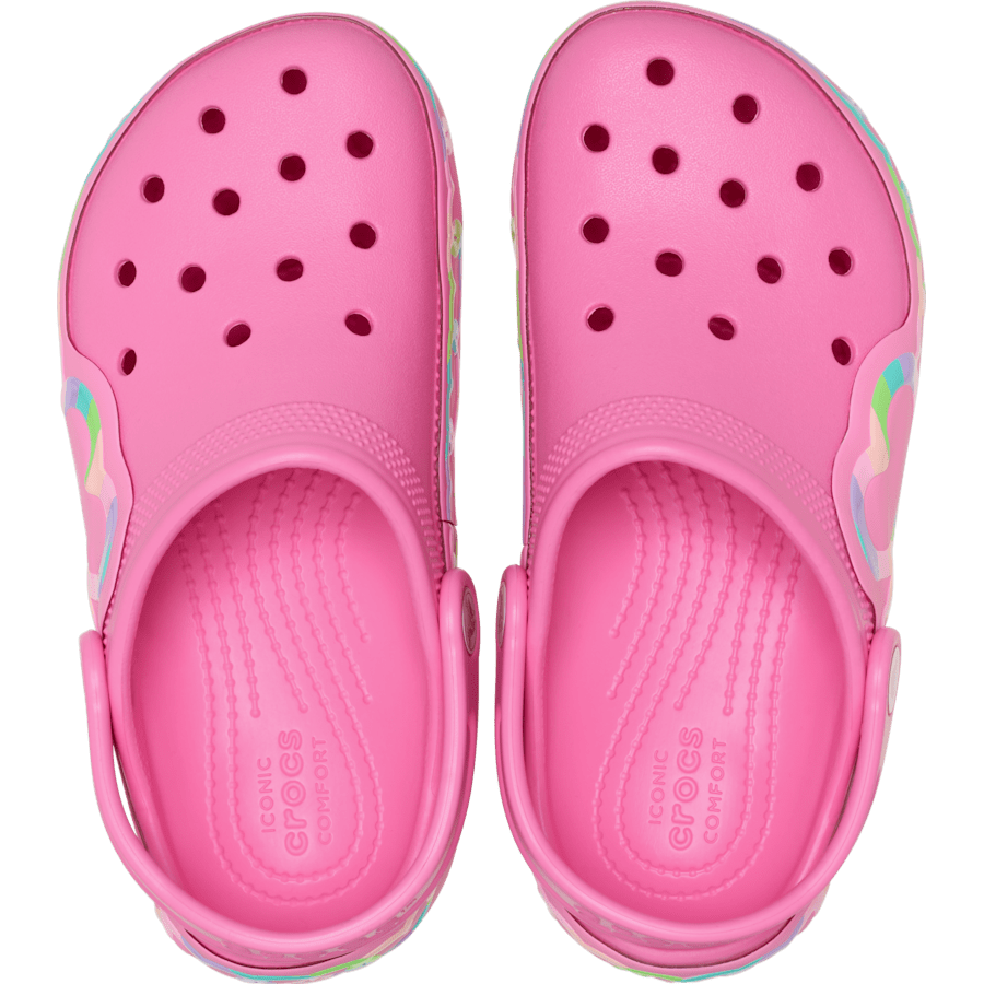 Kids' Classic Heart Lights Clog - US 8178