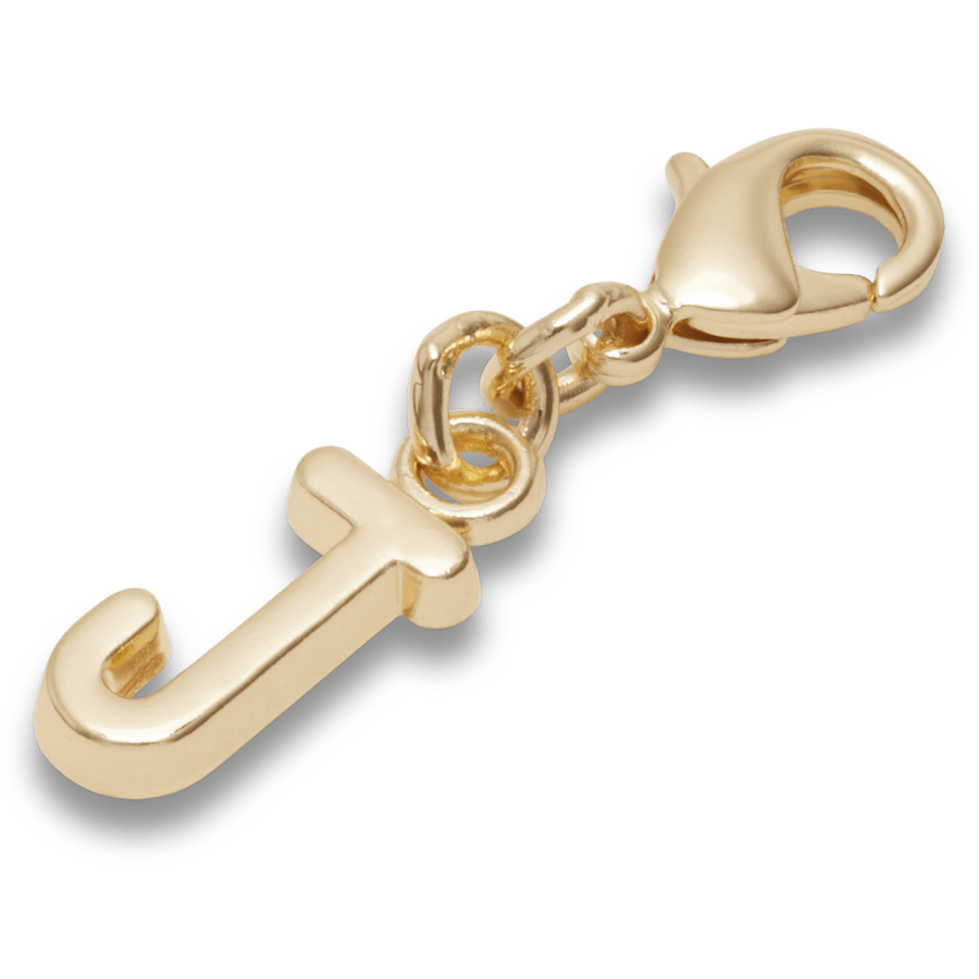 Gold Letter J Charm - US 1382