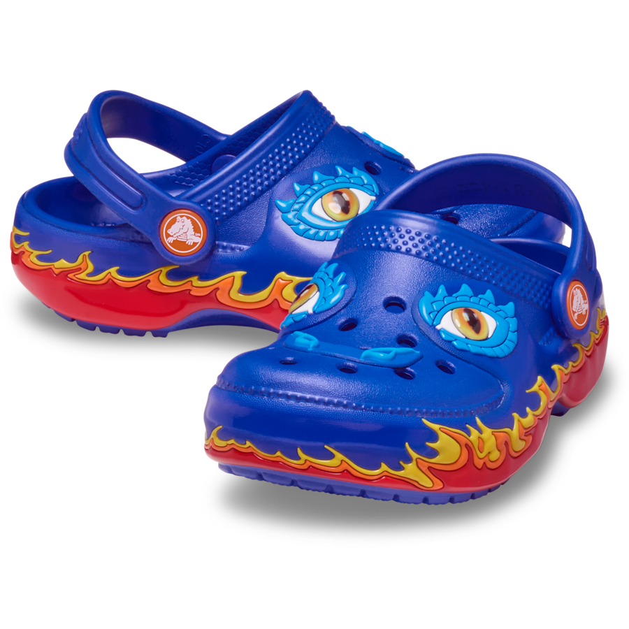 Toddler Classic IAM Dragon Lights Clog - US 6852