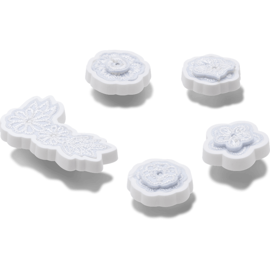 White Elegant Floral 5 Pack - US 1764