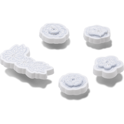 White Elegant Floral 5 Pack - US 1764