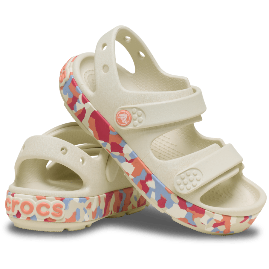 Toddler Crocband™ Cruiser Glow Confetti Band Sandal - US 7307