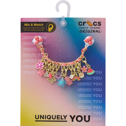 Pink Adjustable Charm Chain - US 5733