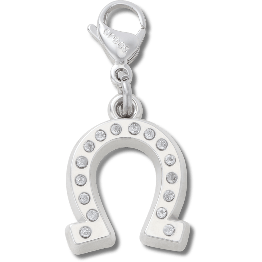 Lucky Silver Horseshoe Charm - US 1018