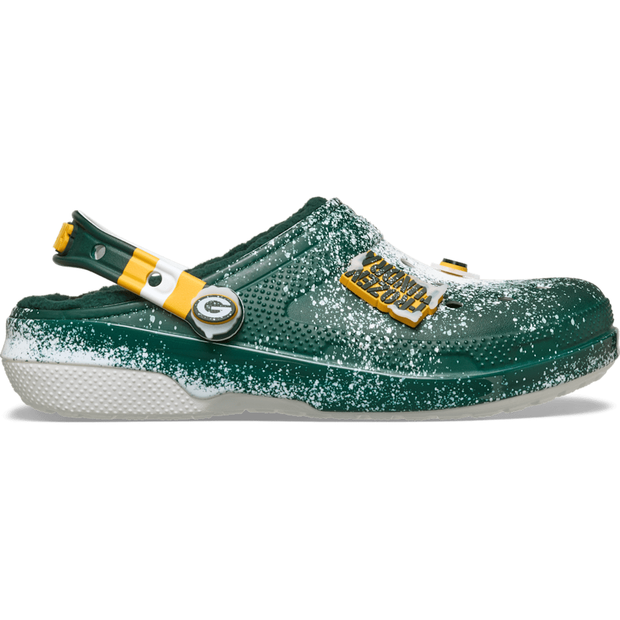 NFL Green Bay Packers Classic Lined Clog - US 1149