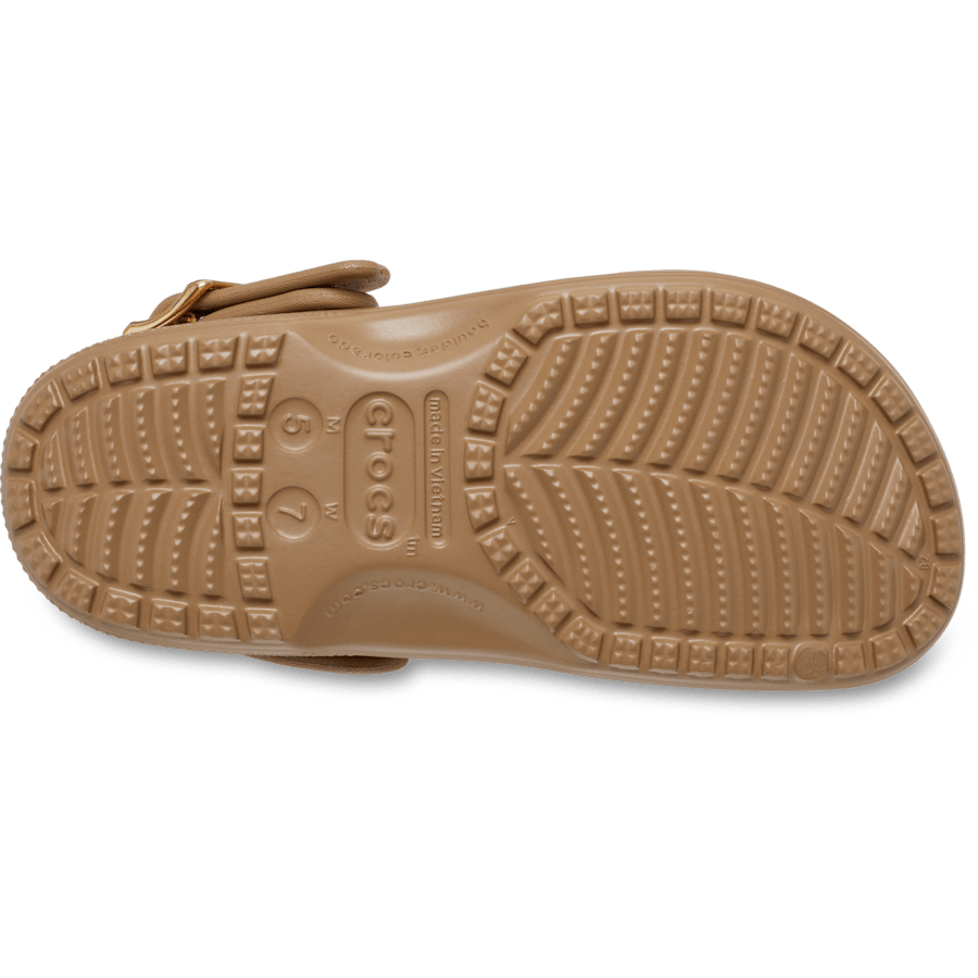 Classic Metallic Buckle Clog - US 2863