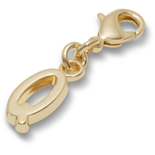Gold Letter Q Charm - US 9633
