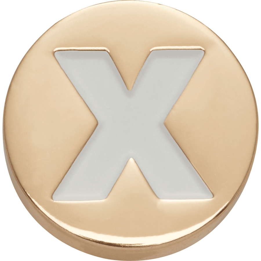 Gold Letter X - US 9893