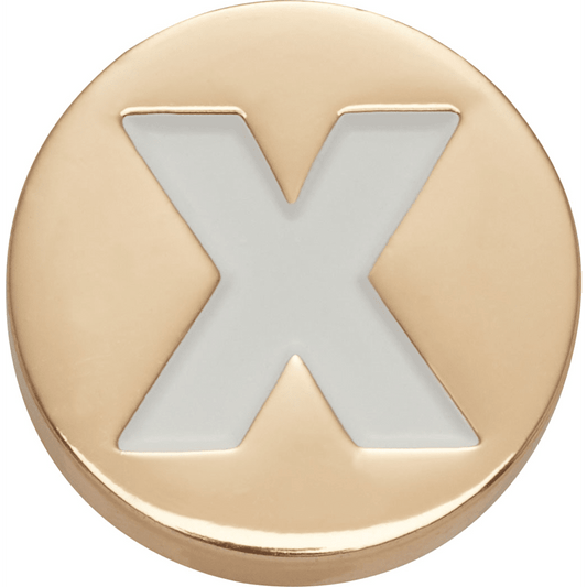 Gold Letter X - US 9893