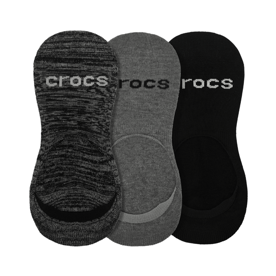 CrocsSocks Hidden Liner 3PK - US 8124