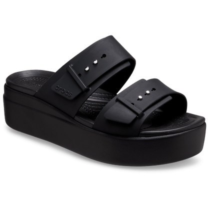 Brooklyn Buckle Low Wedge Sandal - US 4252