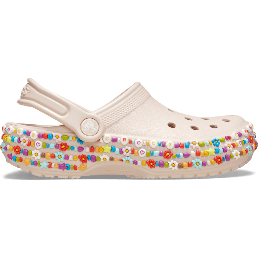 Kid's Classic Beaded Band Clog - US 4917
