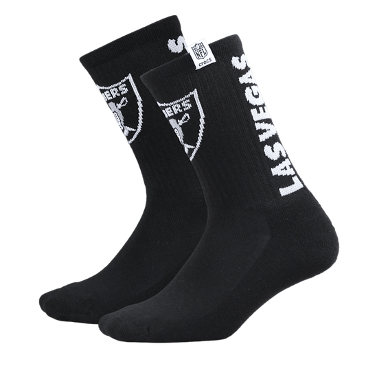 NFL Las Vegas Raiders Crocs Socks - US 8274