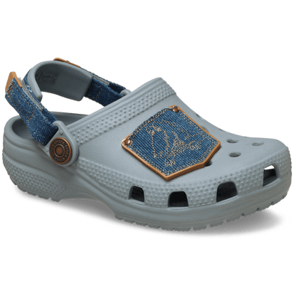 Toddler Classic Denim Adjustable Backstrap Clog - US 8011