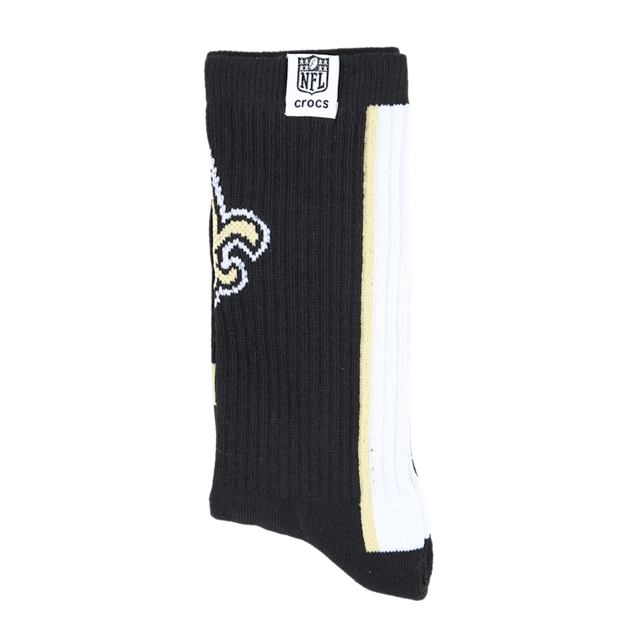 NFL New Orleans Saints Crocs Socks - US 8783