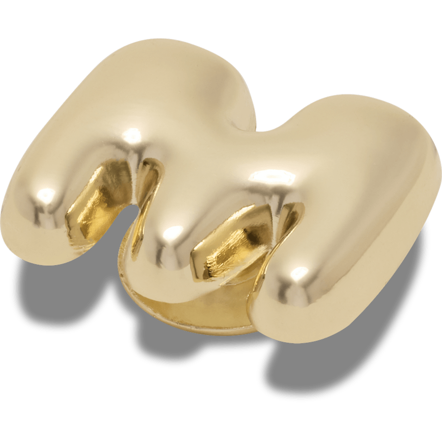 Gold Bubble Letter M - US 5780