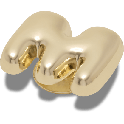 Gold Bubble Letter M - US 5780